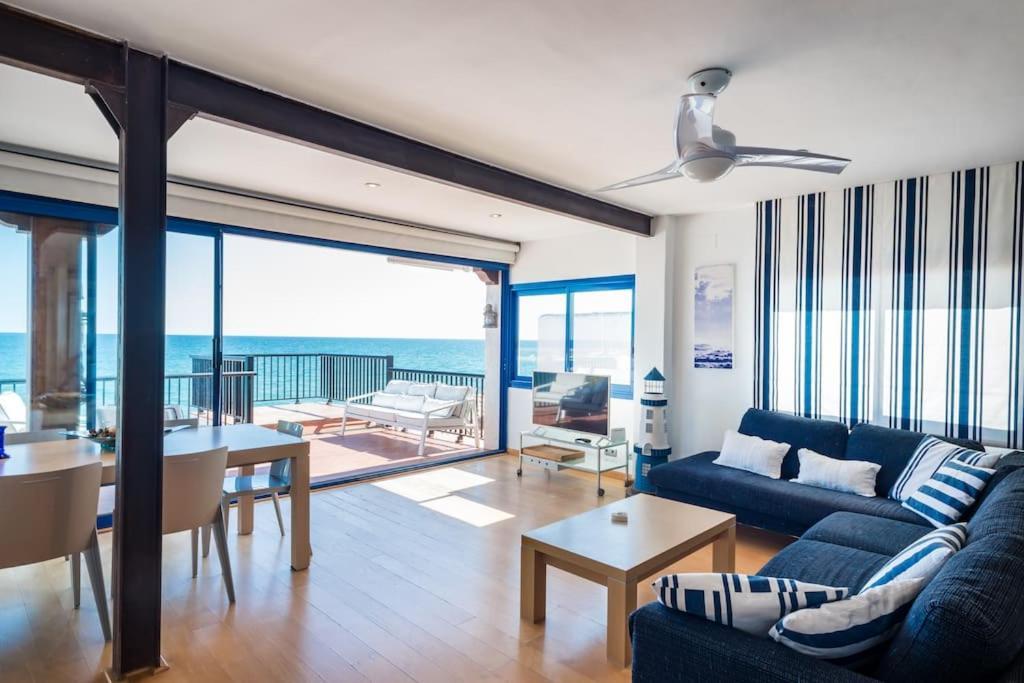 Ferienwohnung ¡Impactante Apartamento A Cero Linea De Mar! Tarragona Exterior foto